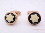 Mont Blanc Classic Collection Rose Gold Cufflink / Fake Montblanc Cufflinks